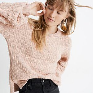 madewell Bobble Pullover Sweater